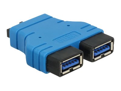 DELOCK Adapter USB 3.0 Pfostenbuchse Vorderansicht