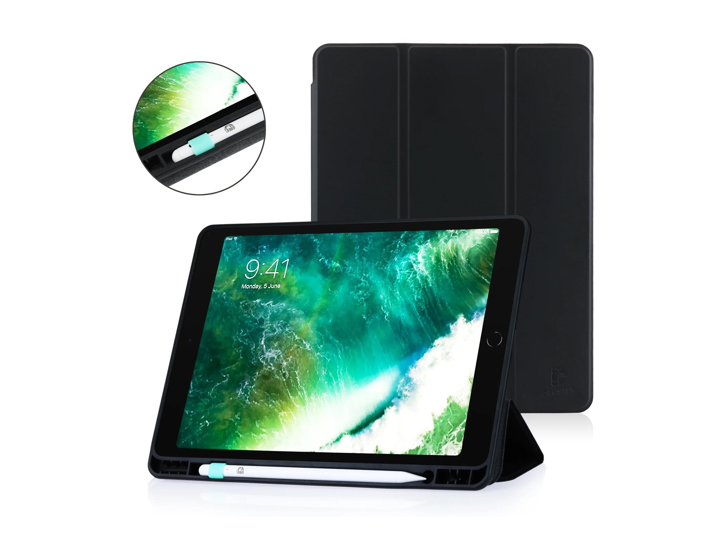 DEQSTER Slim Case ST2 für iPad Air M3 Vorderansicht