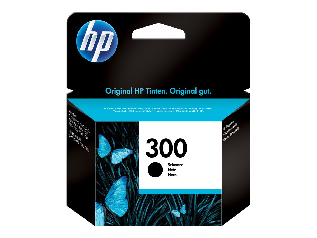 HP 300 Tintenpatrone CC640EE UUS schwarz - Detailansicht
