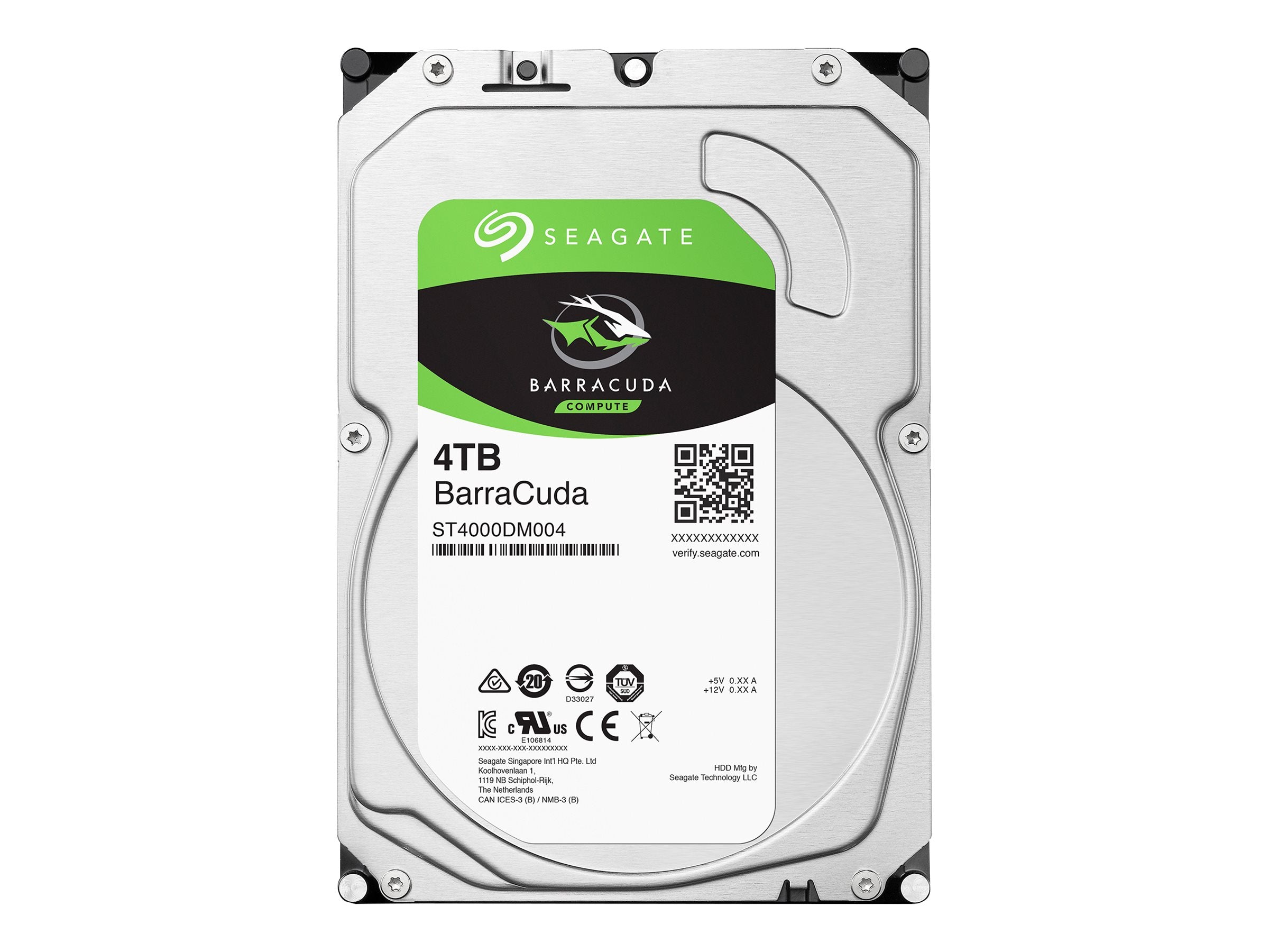 SEAGATE Desktop Barracuda 5400 4TB HDD 5400rpm SATA serial ATA 6Gb/s NCQ 256B cache 8