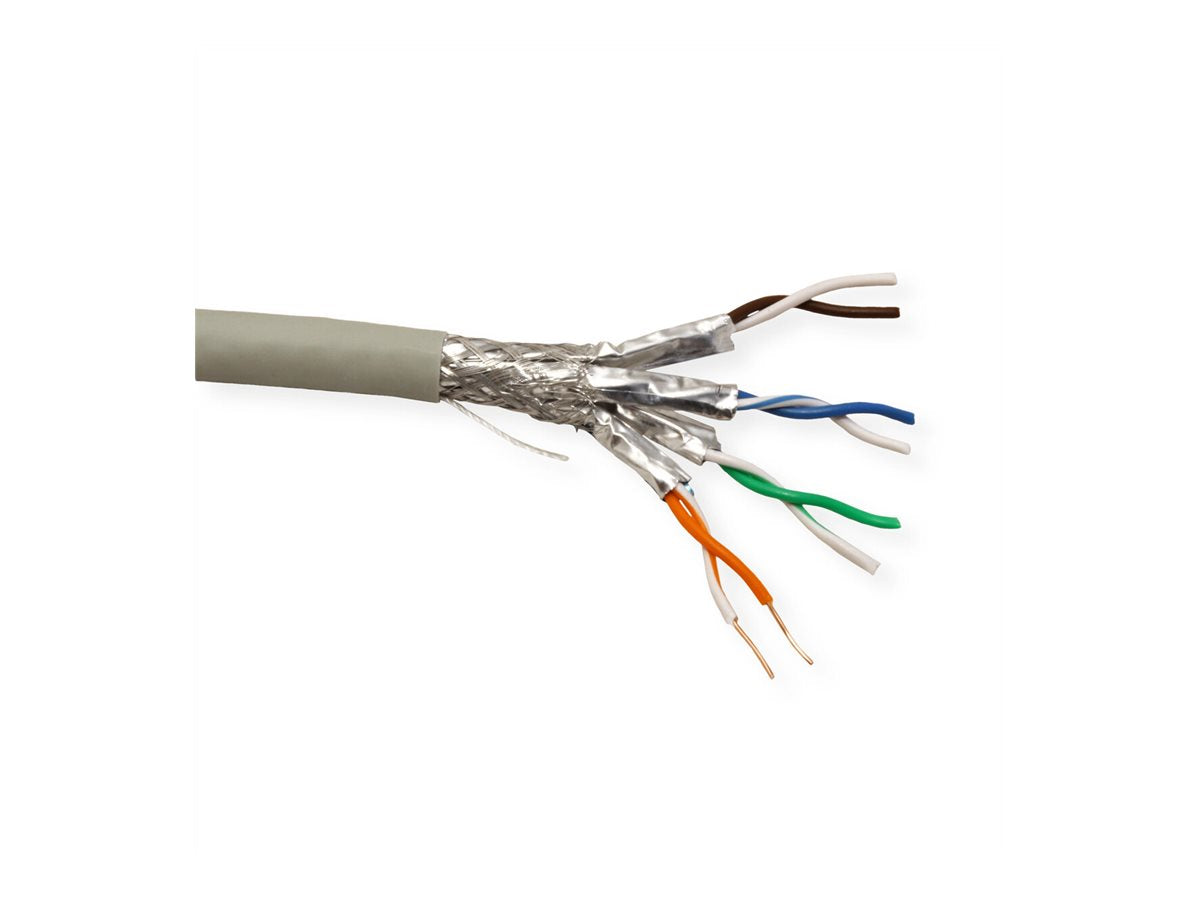 ROLINE S/FTP Kabel Kat.6A Class EA Litze 300m - Detailansicht