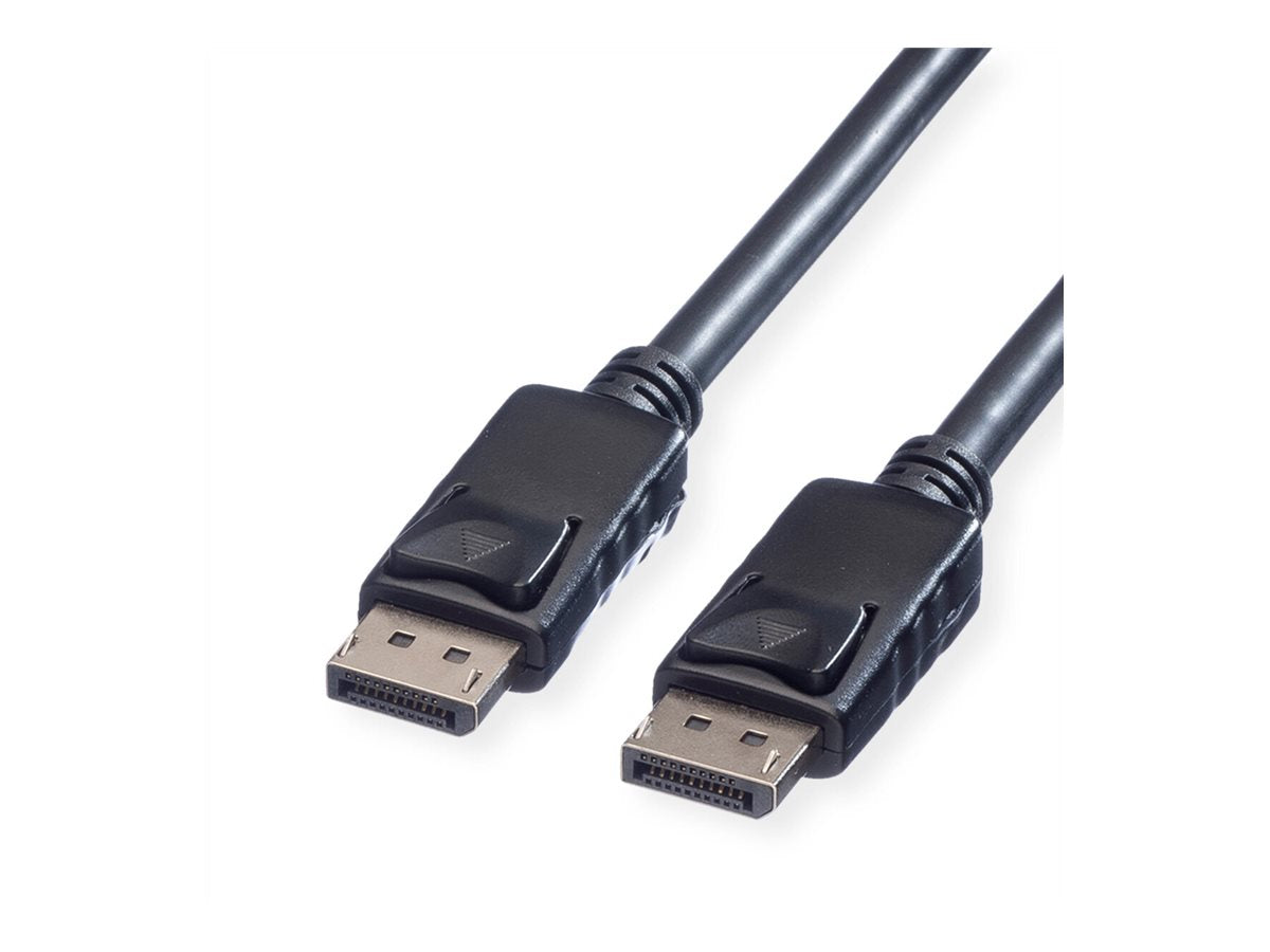ROLINE DisplayPort Kabel DP-DP v1.2 ST - ST TPE schwarz 5m Verpackung