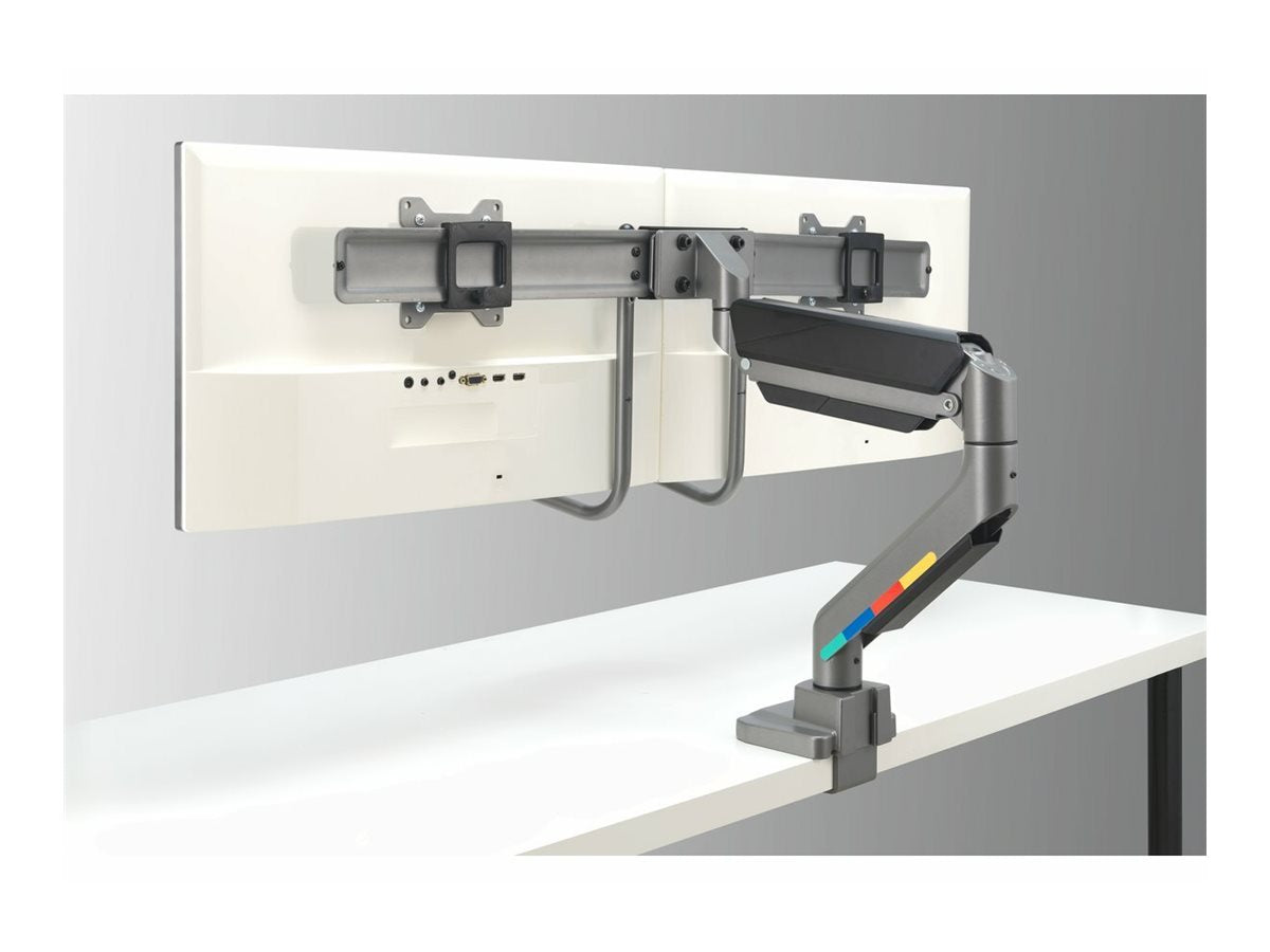 KENSINGTON SmartFit Dual-Monitorarm Vorderansicht