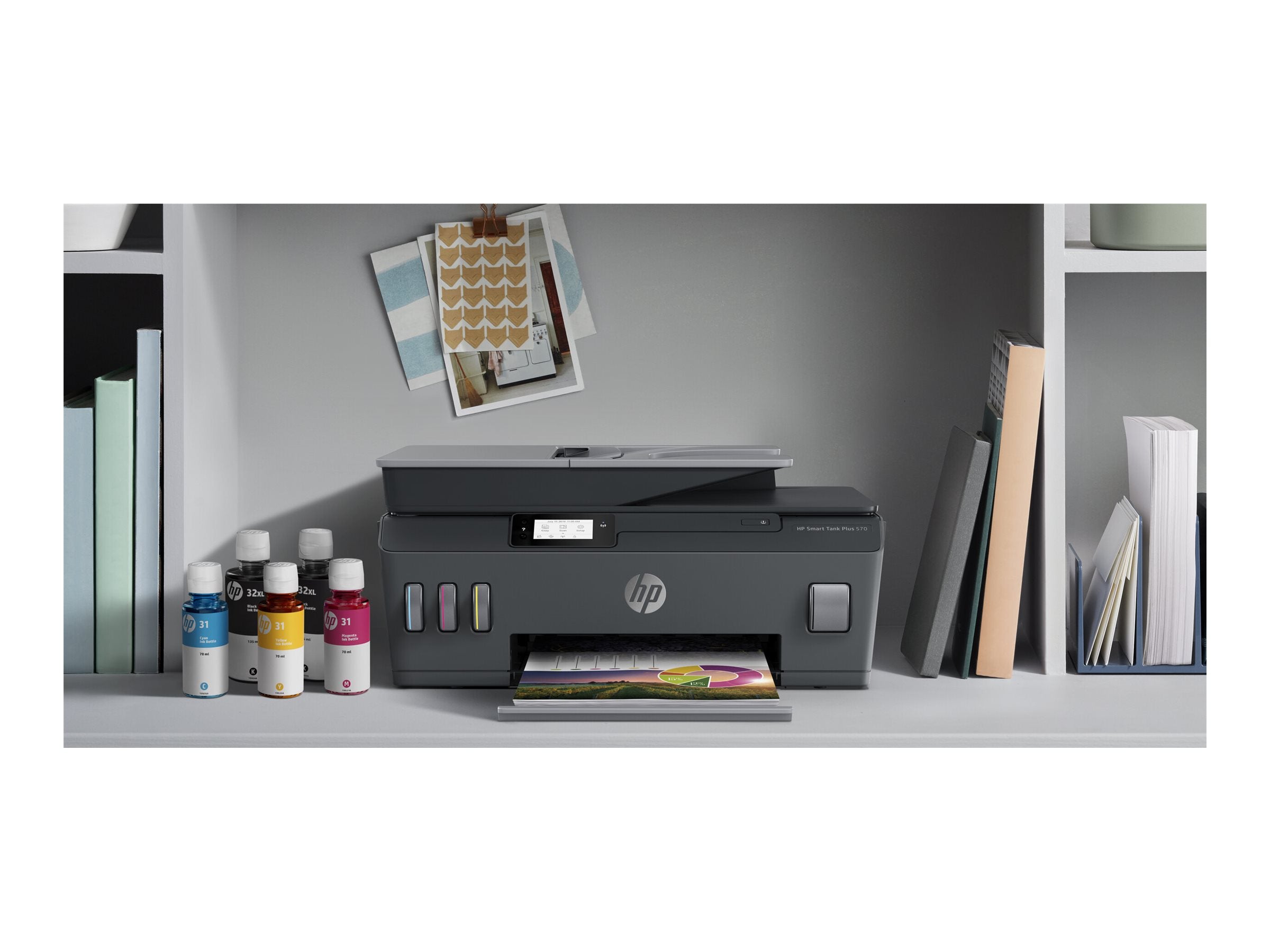 HP Smart Tank Plus 570 Wireless ADF All-In-One Vorderansicht