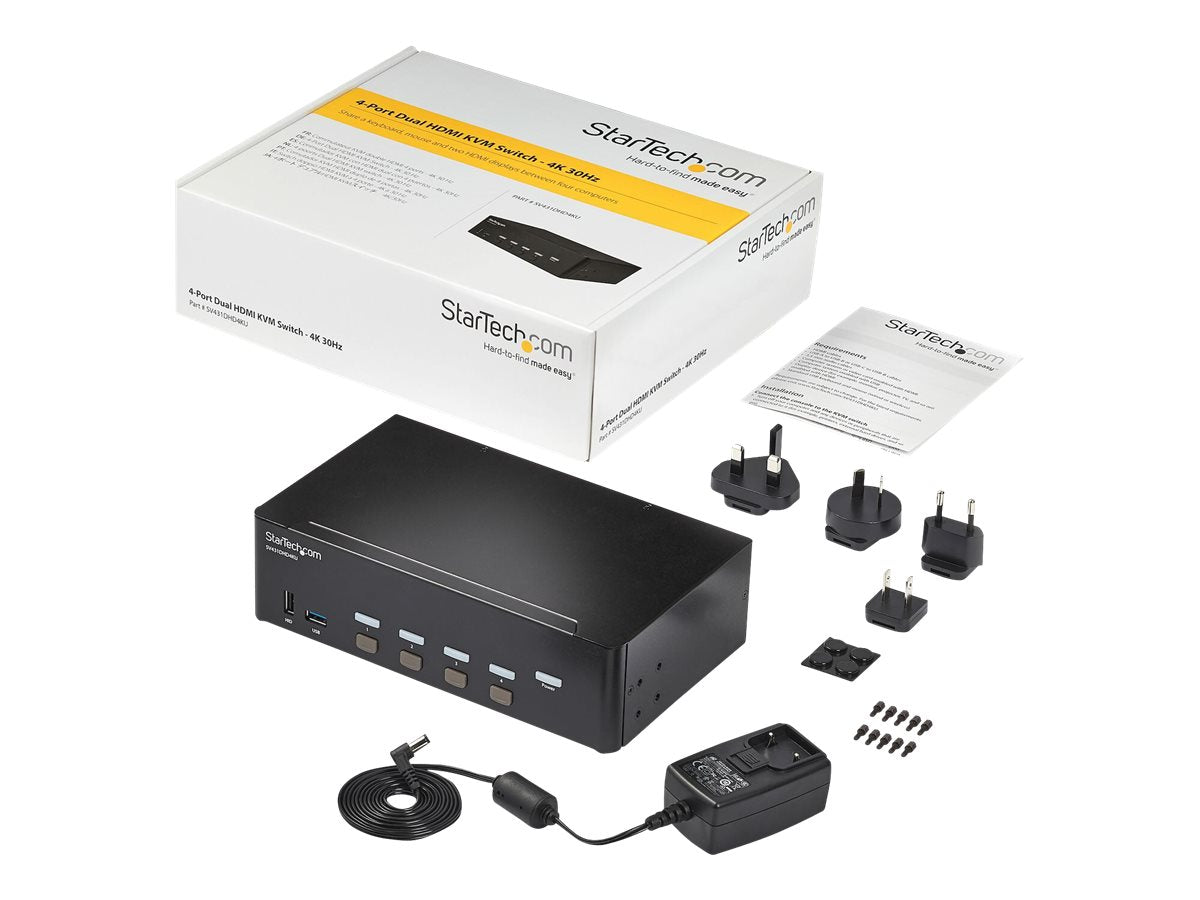 STARTECH.COM KVM Switch HDMI 4 Port - Verpackung