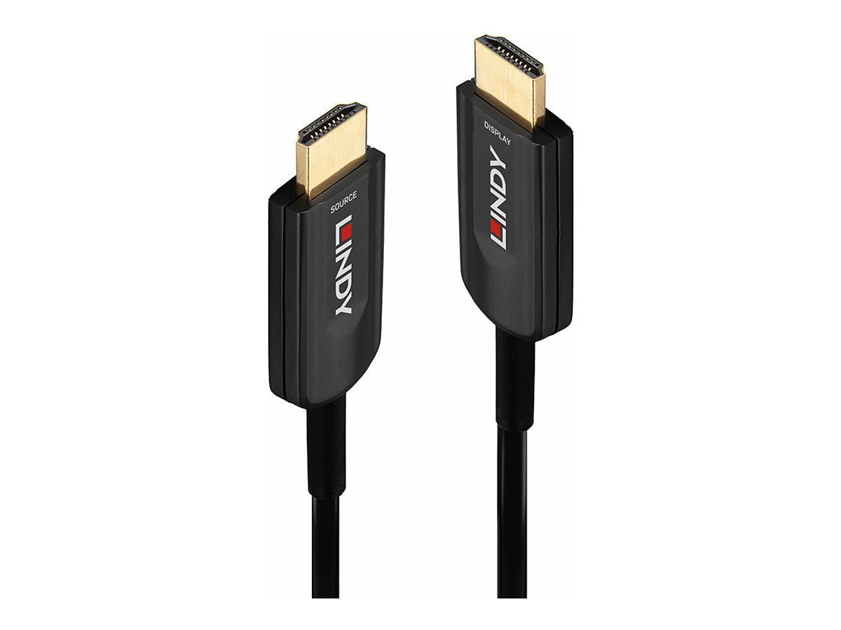 LINDY 15m Fibre Optic Hybrid Ultra High Speed HDMI Cable - Vorderansicht