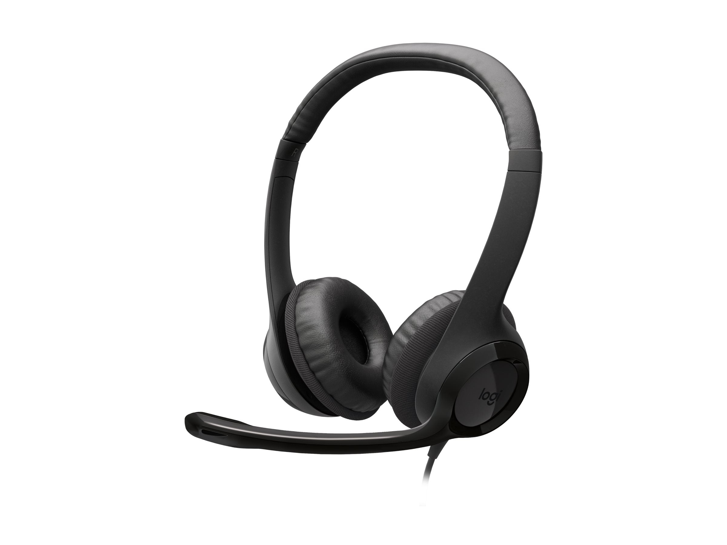 LOGITECH H390 USB-C Computer Headset seitliche Ansicht