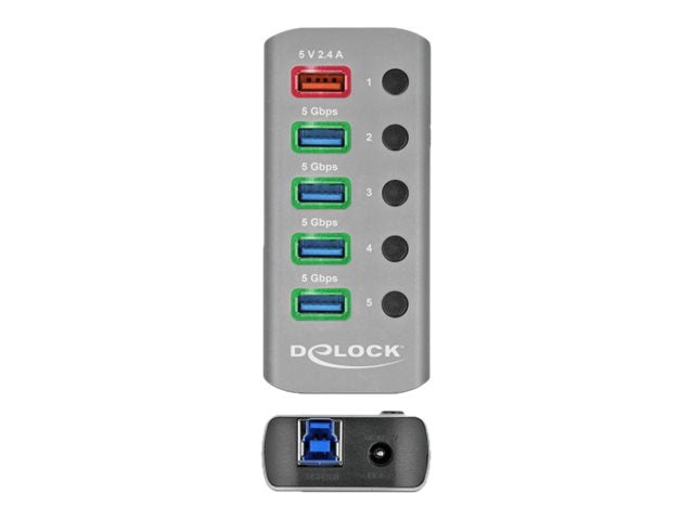 DELOCK USB 3.2 Gen 1 Hub Verpackung