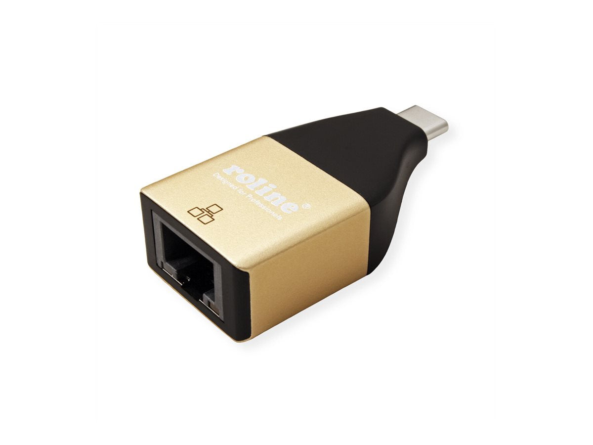 ROLINE GOLD USB 3.2 Gen 2 zu Gigabit Ethernet Konverter - Detailansicht