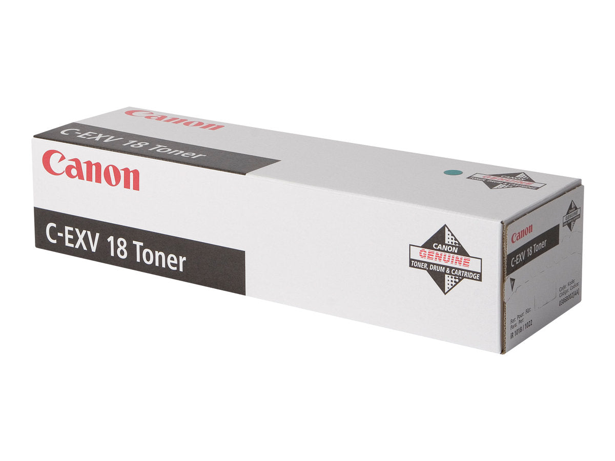 CANON C-EXV 18 Toner schwarz hohe Kapazität Vorderansicht
