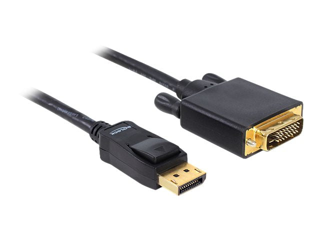 DELOCK Kabel Displayport > DVI24+1 St/St 2m - Vorderansicht