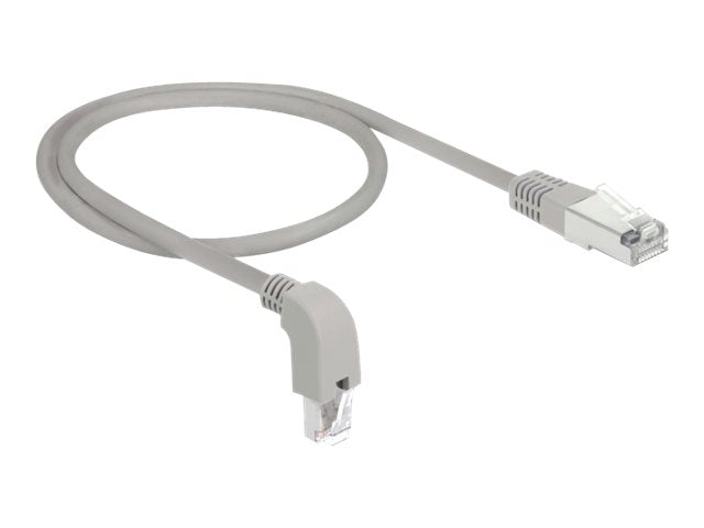 DELOCK Netzwerkkabel RJ45 Cat.6A S/FTP 0,5m Vorderansicht