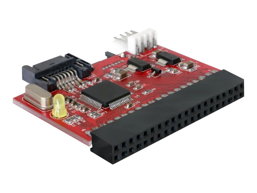 DELOCK Converter IDE SATA oder SATA IDE - Vorderansicht