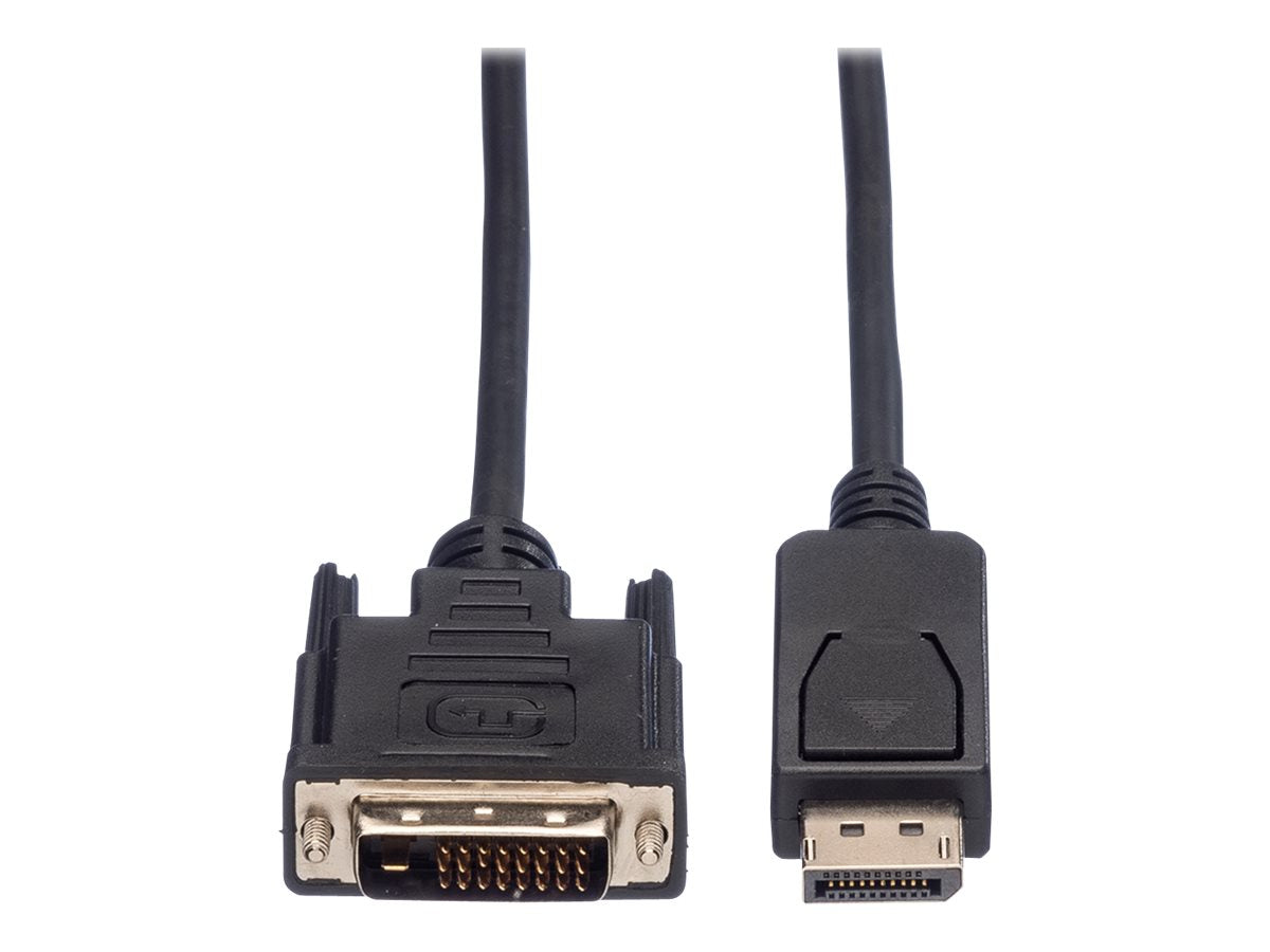 VALUE DisplayPort Kabel DP ST - DVI 24+1 ST LSOH schwarz 5m Verpackung