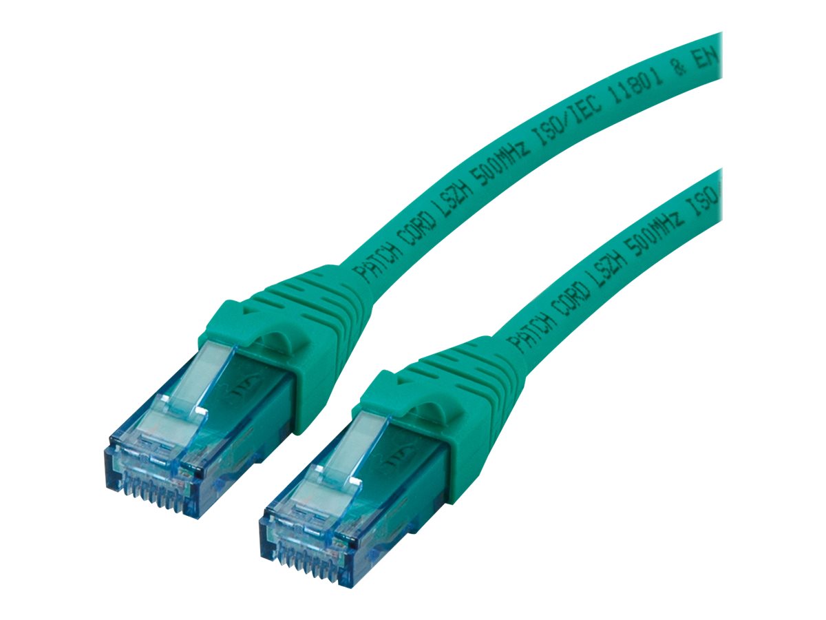 ROLINE Patchkabel Kat.6A UTP Component Level LSOH grün 5m