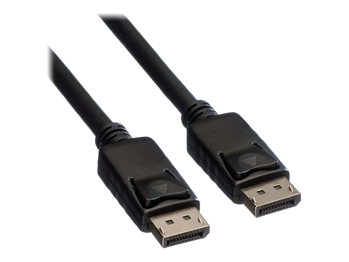 ROLINE DisplayPort Kabel DP-DP v1.2 ST - ST TPE schwarz 1m Detailansicht