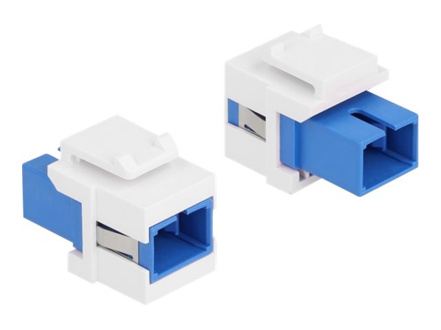 DELOCK Keystone Modul SC Simplex Buchse Vorderansicht