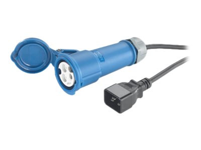 APC Power cable IEC 60320 C20 to IEC 60309 16A F AC 230V 16 A 2,5m Black - Verpackung