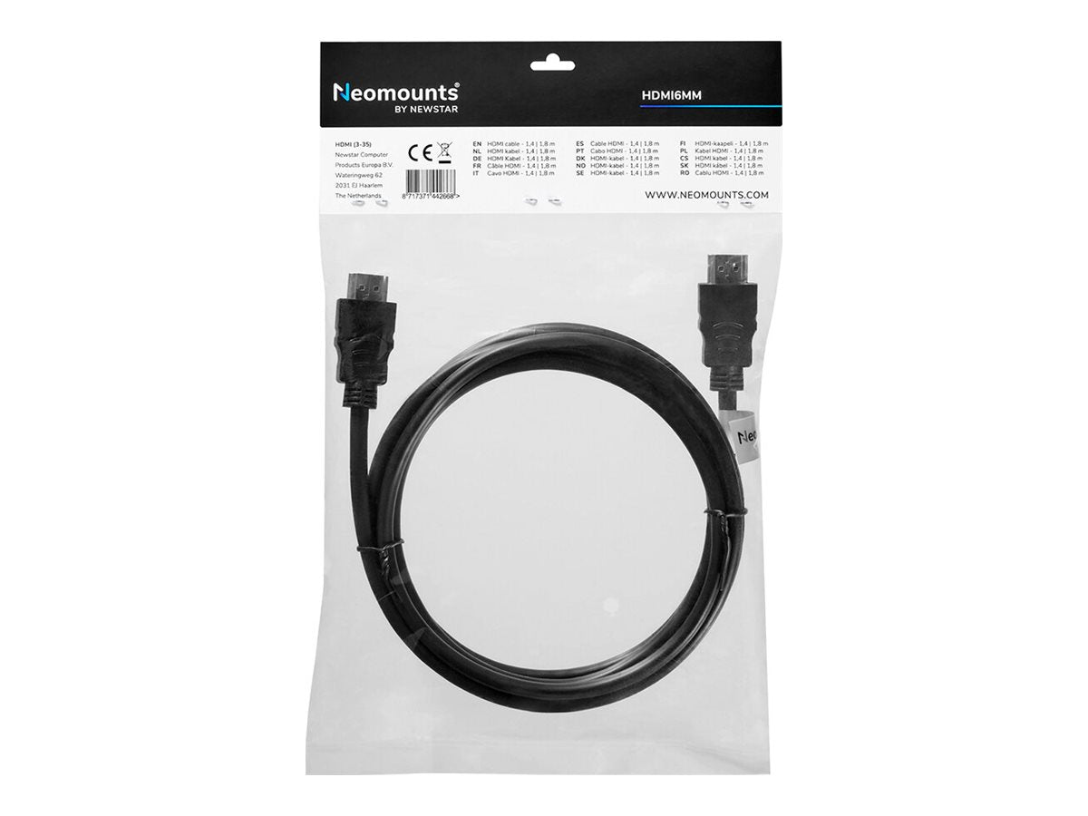 NEOMOUNTS HDMI 1.3 Kabel Vorderansicht