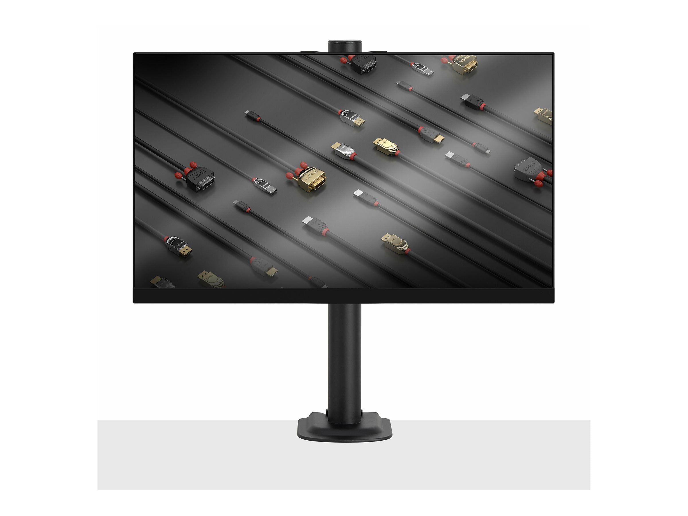 LINDY Stubby Fixed Single Display Mount Vorderansicht