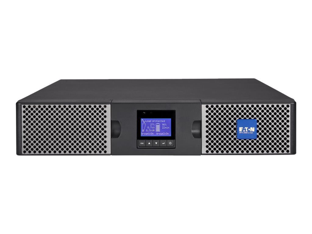 EATON 9PX 2200i RT2U Lithium-Ion UPS Rack Vorderansicht