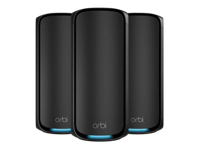 NETGEAR ORBI9 QB WIFI7 3P 1Y ARMOR BLK BNDL - Vorderansicht