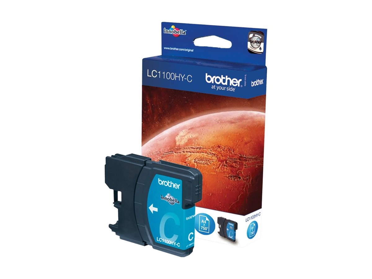 BROTHER LC-1100 Tinte cyan Vorderansicht