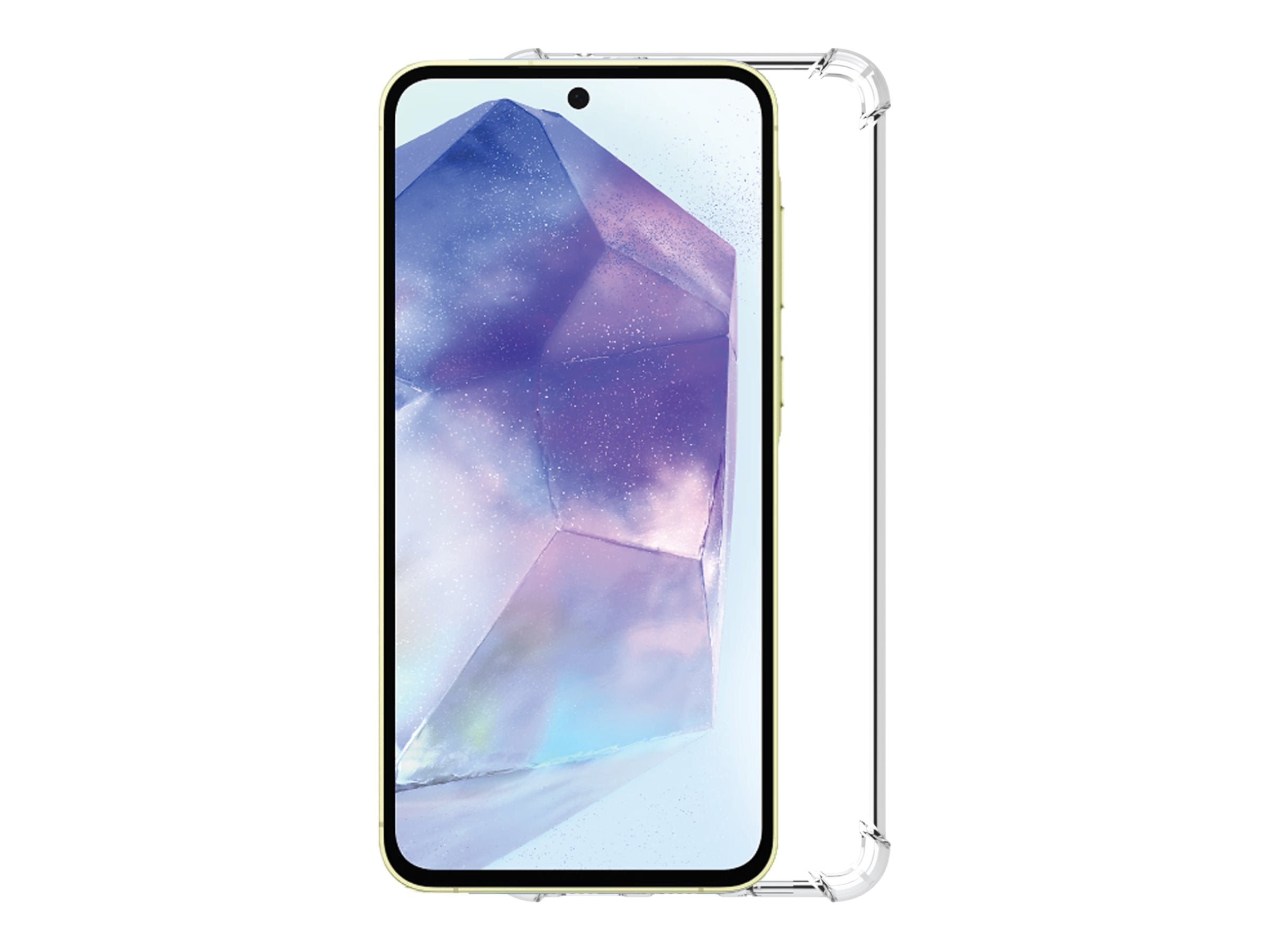 Vorderansicht der SAMSUNG Mobeen Clear Cover für Galaxy A56 5G