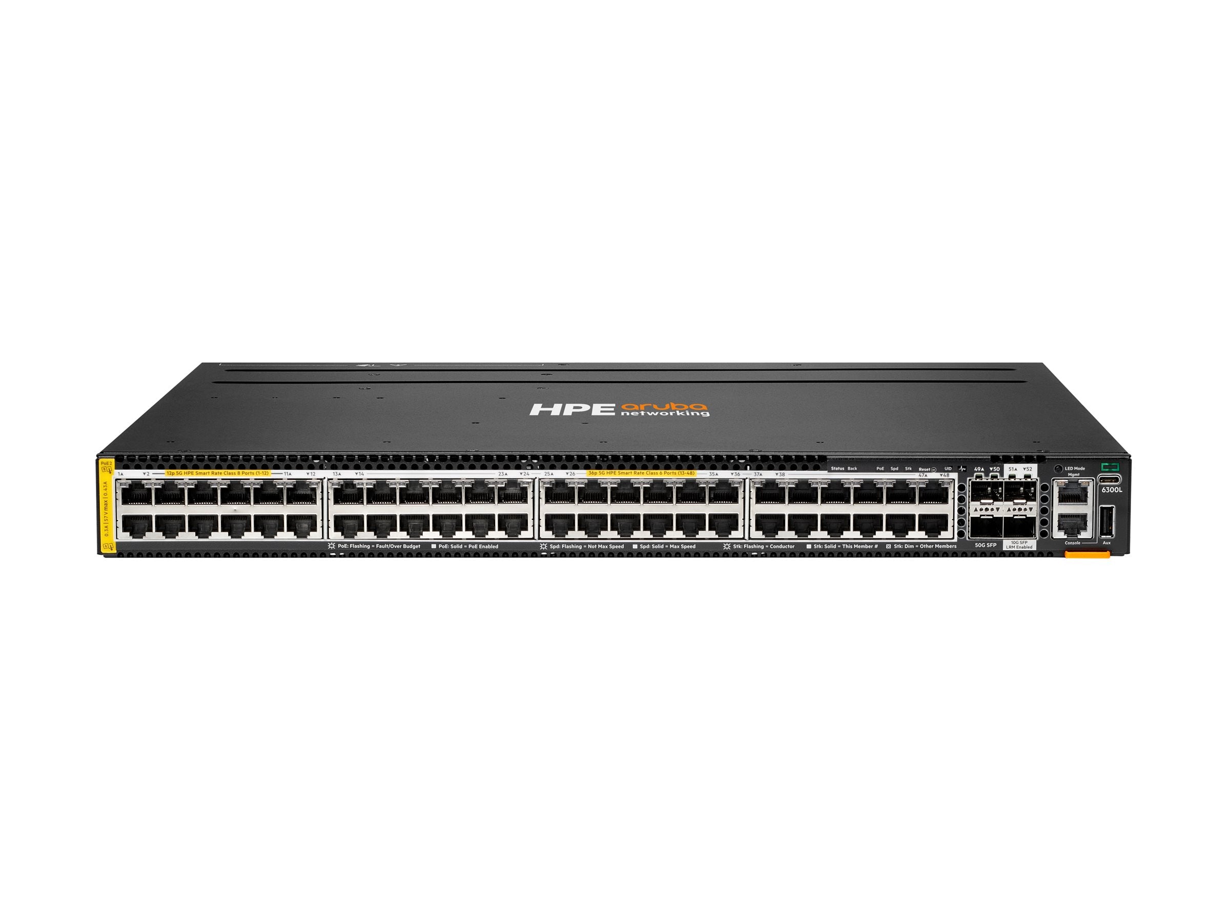 ARUBA HPE ANW 6300L 48p Switch Verpackung