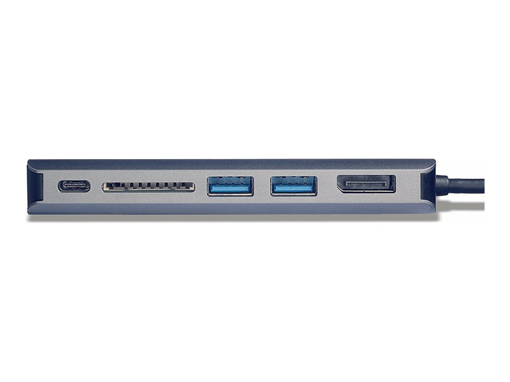 LINDY USB 3.2 Type C Laptop Mini Dock Anschlussmöglichkeiten