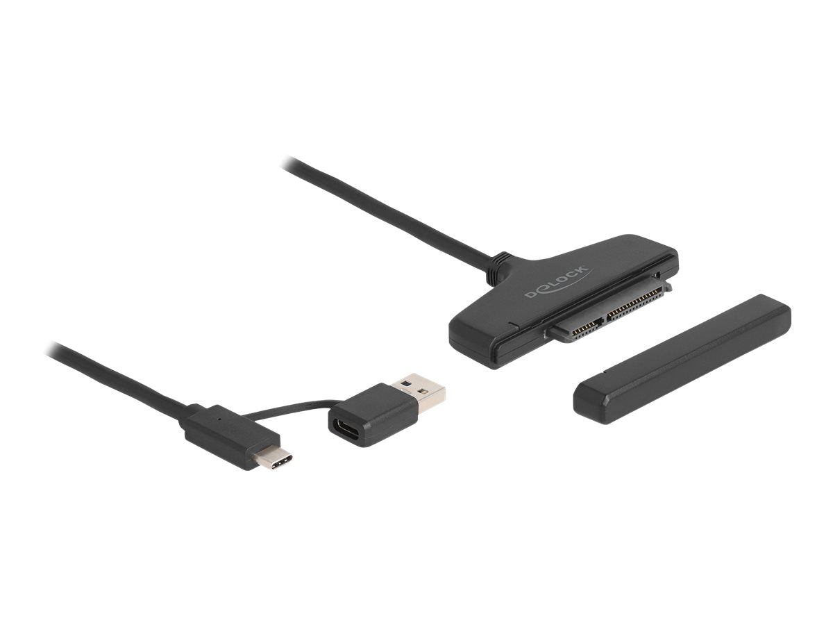 DELOCK USB zu SATA 6 Gb/s Konverter Vorderansicht