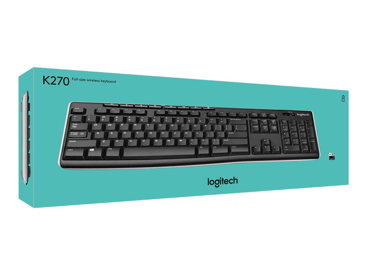 LOGITECH K270 Cordless Keyboard Verpackung