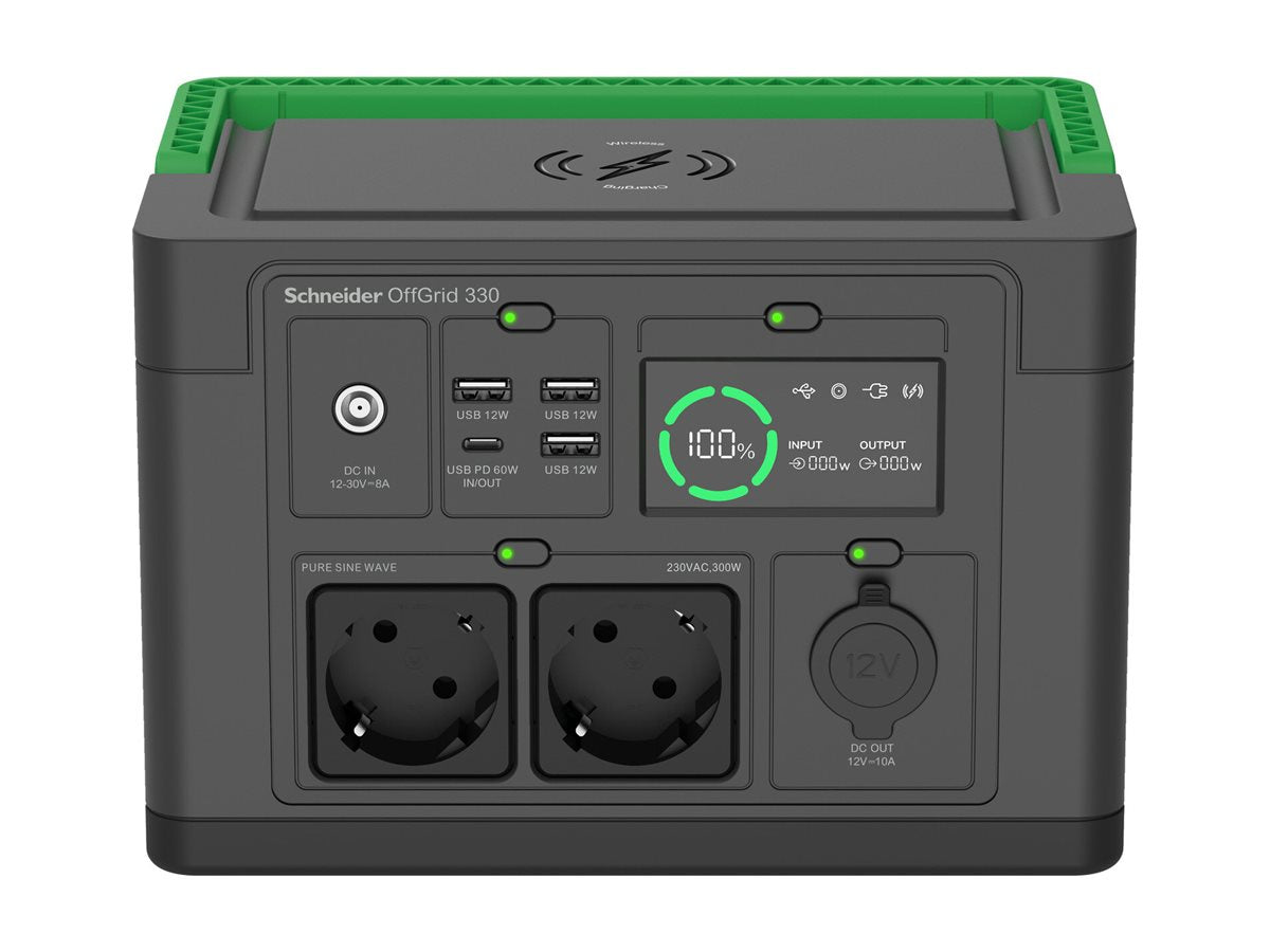 APC Schneider OffGrid Portable Power Station 330 im Einsatz