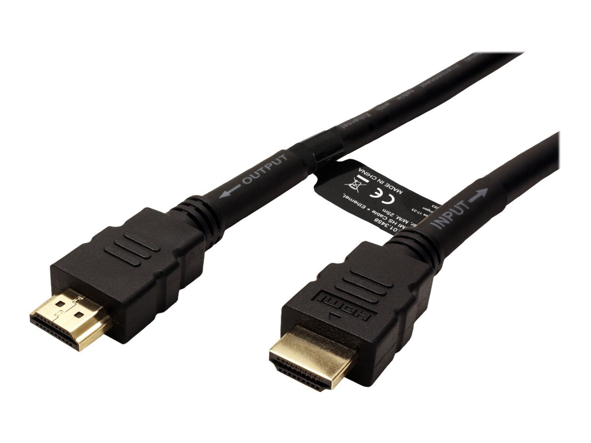 ROLINE HDMI High Speed Kabel 25m Vorderansicht