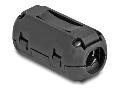 DELOCK Ferritkern Ferritring für Rundkabel 9mm - Vorderansicht