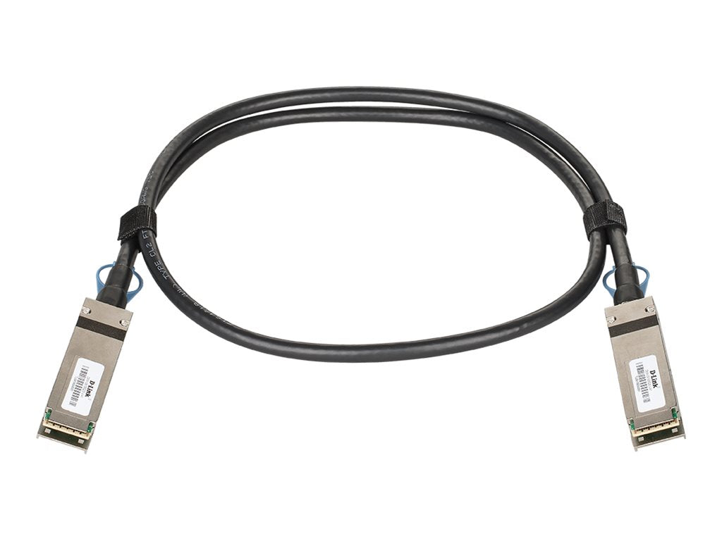 D-LINK DEM-CB100Q28 100G QSFP28 Kabel Vorderansicht
