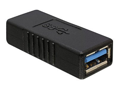 DELOCK Adapter USB 3.0-A Buchse/Buchse Vorderansicht