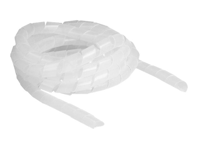 DELOCK Spiralschlauch flexibel 2m x12mm transparent - Vorderansicht