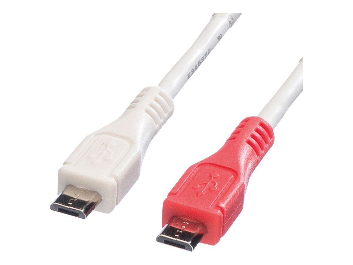 VALUE USB 2.0 Ladekabel Micro B - Detailansicht