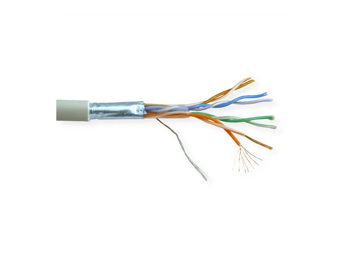 ROLINE FTP Kabel Kat.5e Class D Litze 300m - Kabelaufwicklung