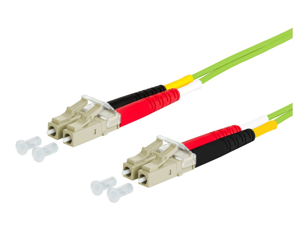 METZ CONNECT OpDAT Patchcable LC-D/LC-D OM5 2m - Vorderansicht
