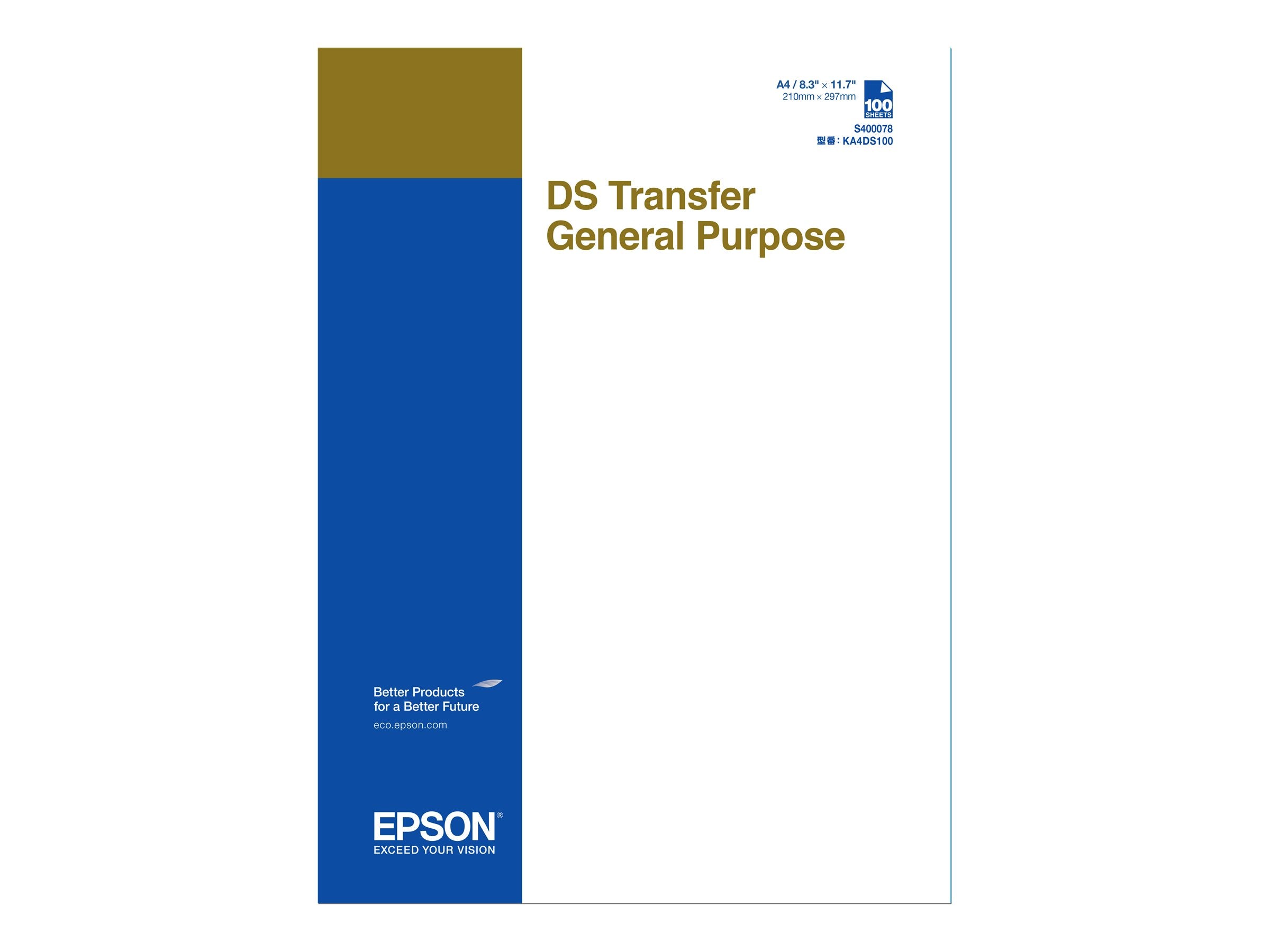 EPSON DS Transfer General Purpose A4 Sheets Vorderansicht