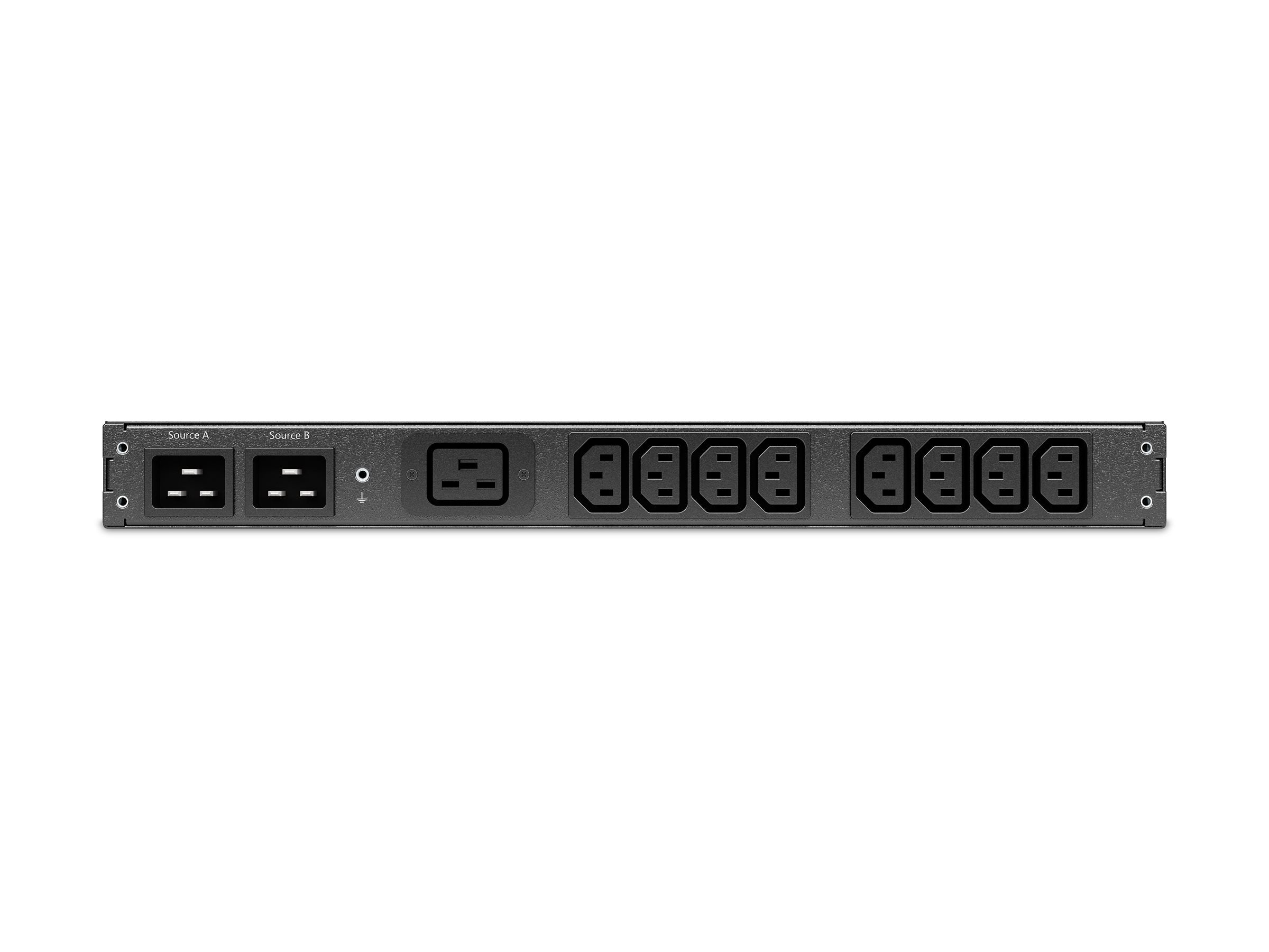 Vorderansicht des APC NetShelter Automatic Transfer Switch