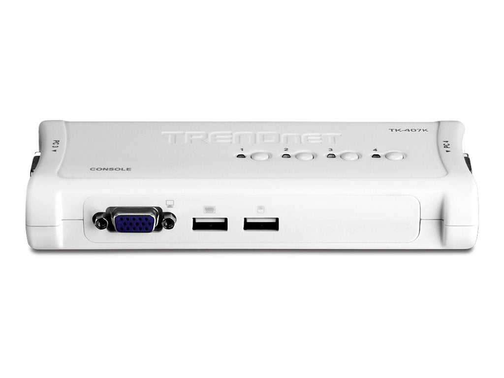 TRENDNET TK-407K KVM Switch Detailansicht