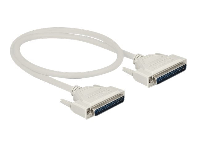 DELOCK Serielles Kabel D-Sub 37 Stecker zu Stecker 0,5m - Vorderansicht