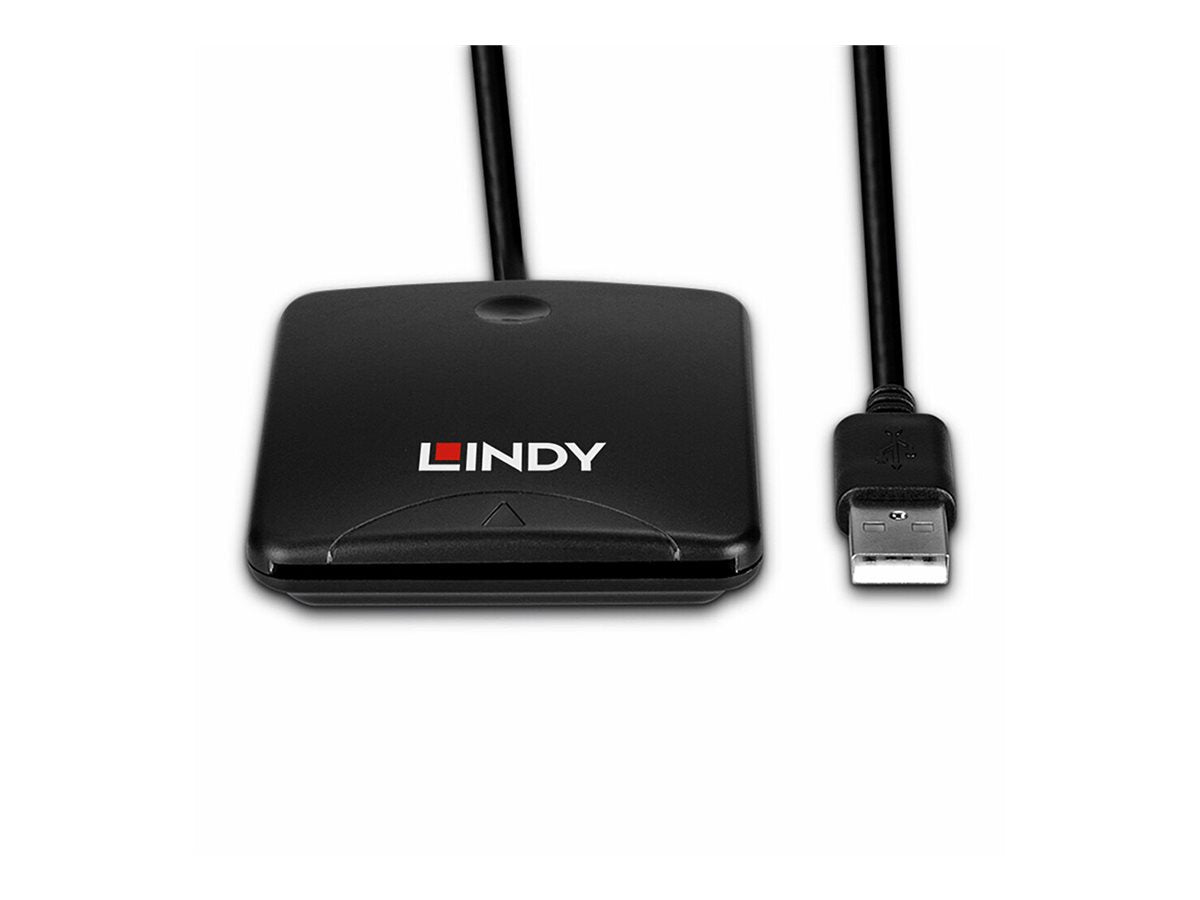 LINDY USB 2.0 Chipkartenleser Vorderansicht