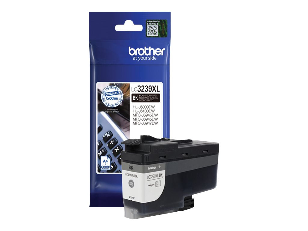 BROTHER LC-3239XLBK Tintenpatrone Schwarz Verpackung