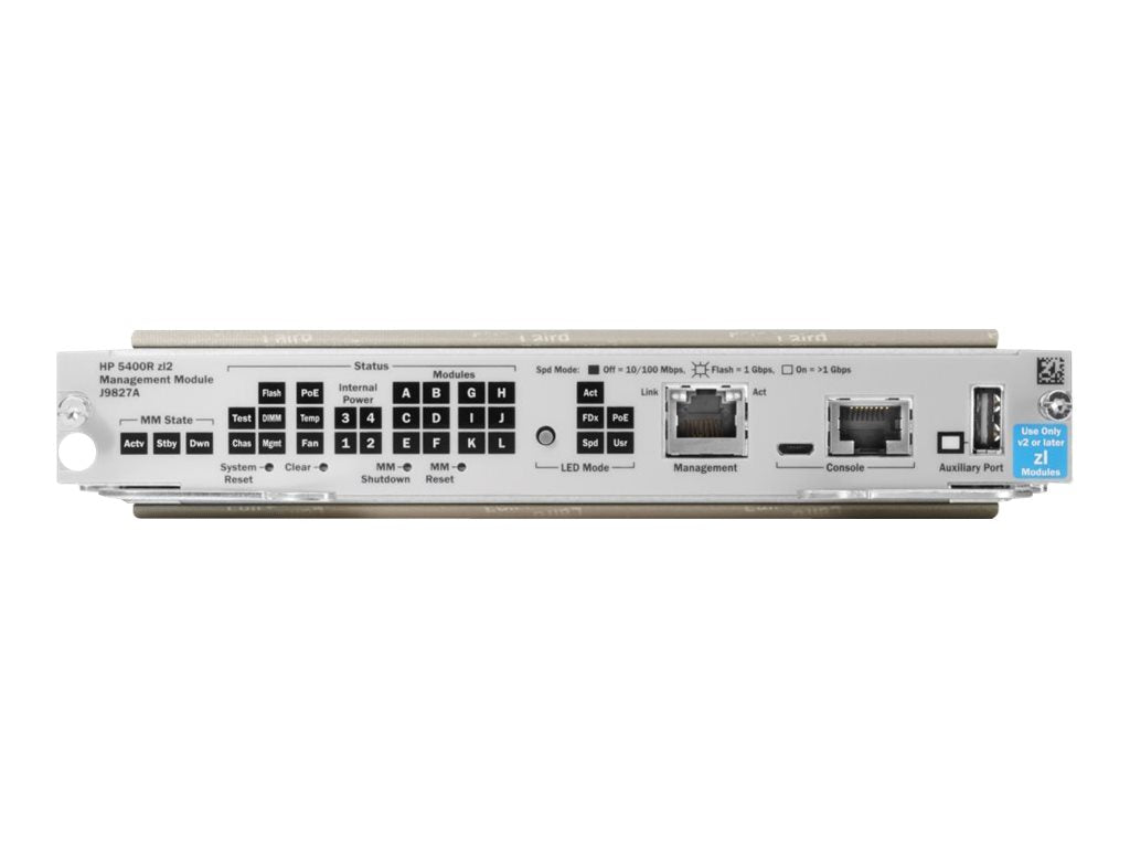 HPE 5400R zl2 Management Module - Detailansicht