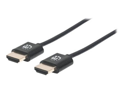 MANHATTAN High Speed HDMI Kabel 0,5m Anschlussansicht