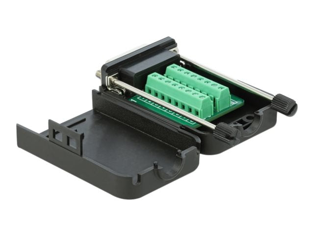 DELOCK Sub-D15 Buchse zu Terminalblock Adapter Verpackung